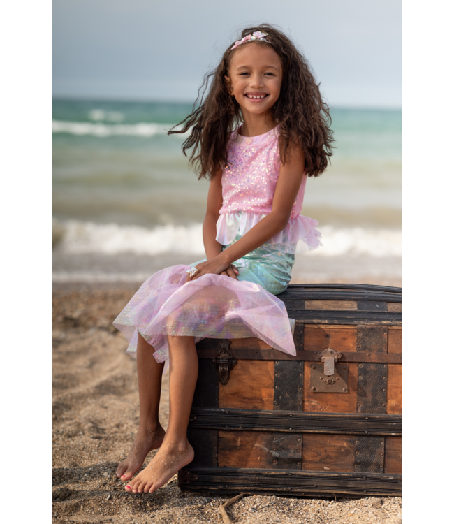 Great Pretenders Misty Mermaid Dress Roze 5-6