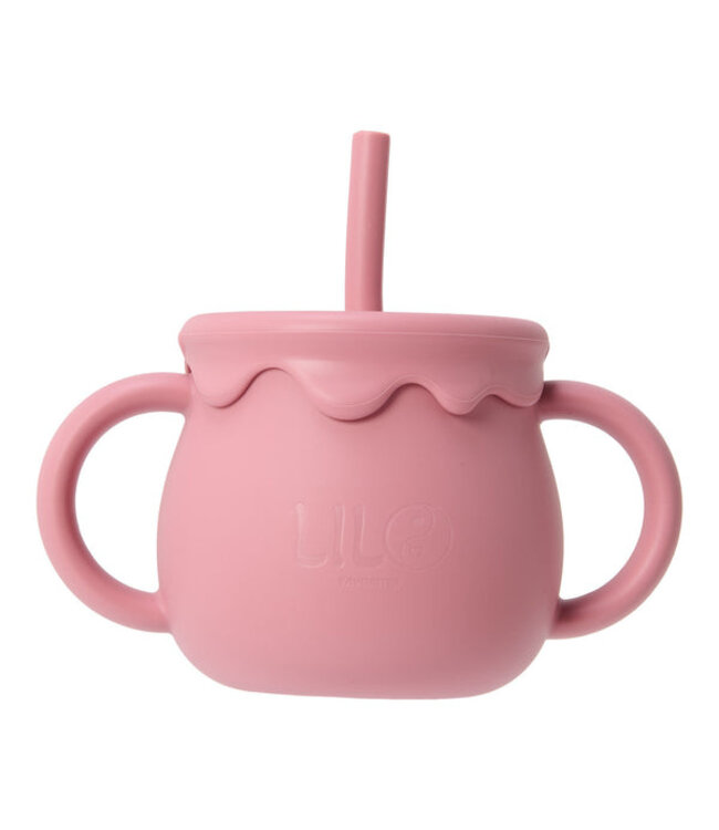 Lilo Favorites  Honing Beker Donker Roze