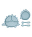 Lilo Favorites Dino Serviesset Blauw