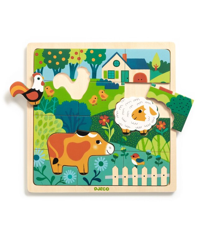 Djeco PuzzloFarm