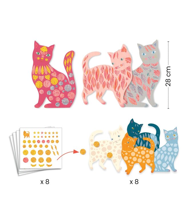 Djeco Knutselset Katten