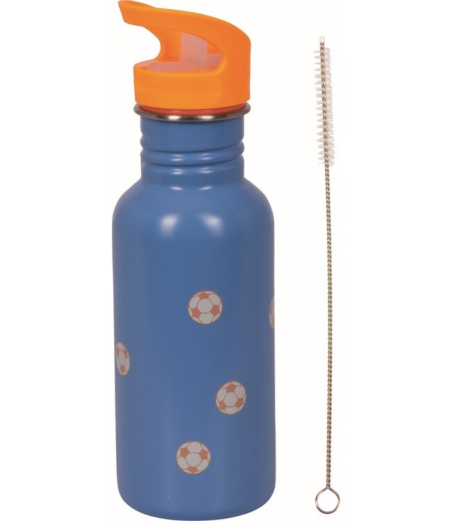 Spiegelburg RVS Drinkfles Voetbal