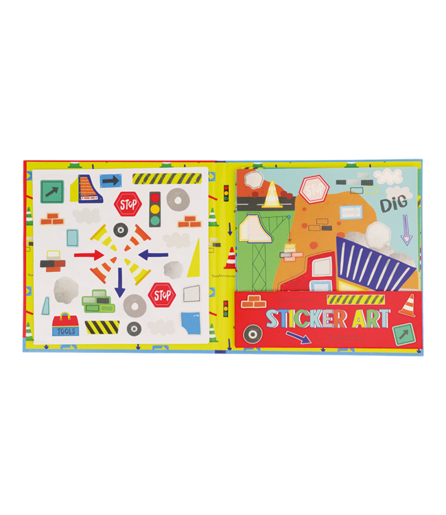 Floss & Rock Sticker Art Constructie