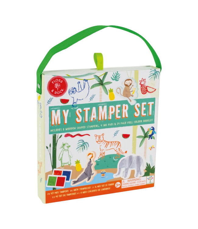 Floss & Rock Jungle Stempel Set