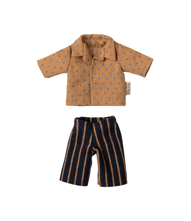 Maileg Shirt en gestreepte broek, Papa muis