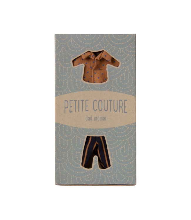 Maileg Shirt en gestreepte broek, Papa muis