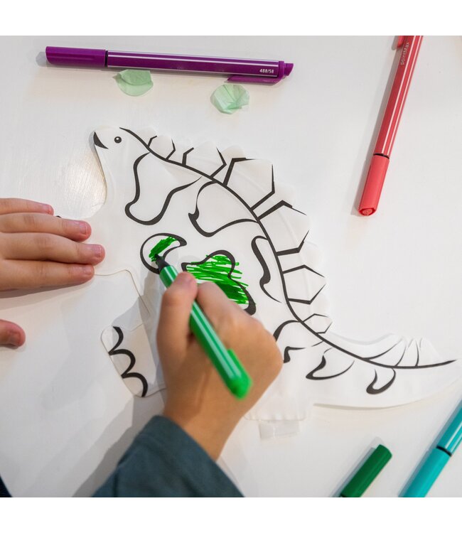 Ara Creative  Dino Opblaasbare Kleurplaat