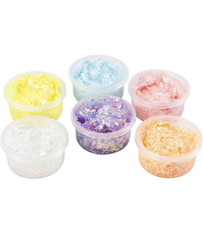 Creative Company Glitter Klei Pastel
