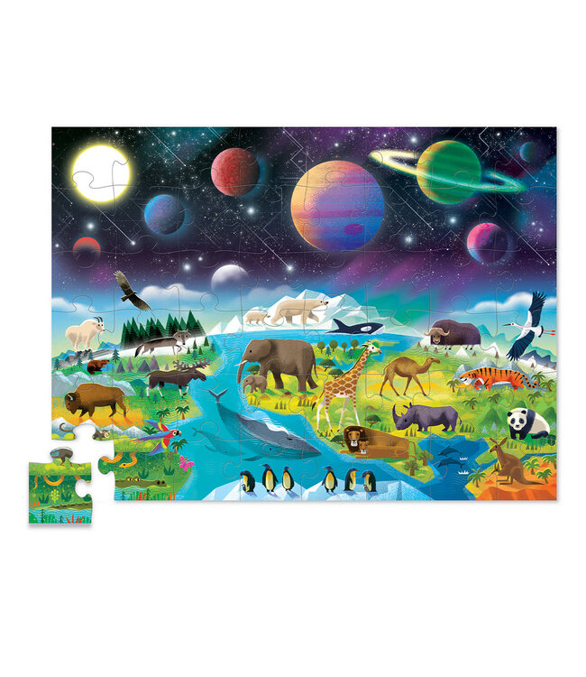 Above + Below Puzzel - Aarde&Ruimte 48