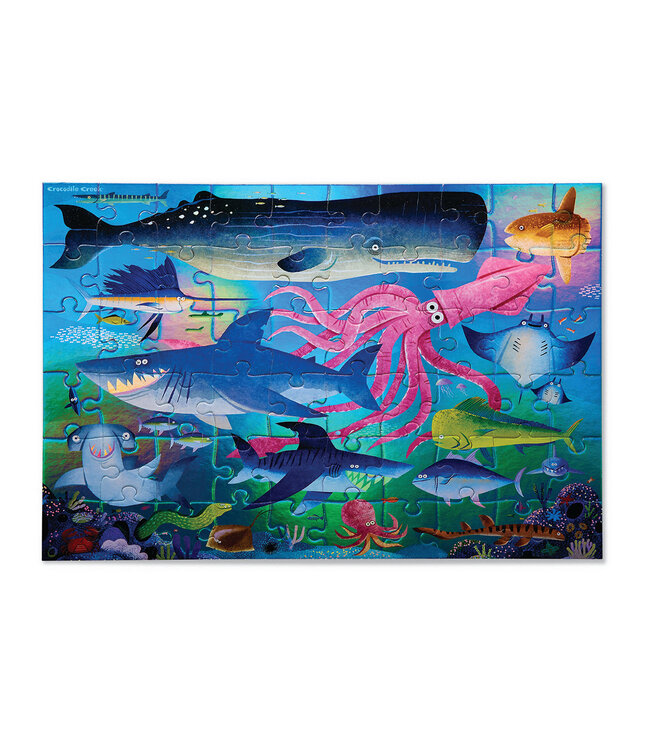 Folie Puzzel  - Haaien 60