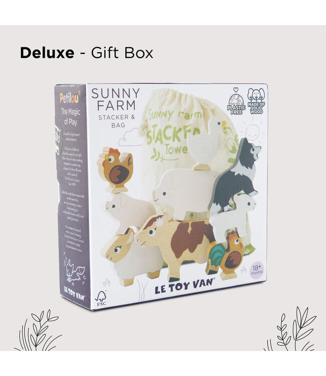 Le Toy Van Stapeldieren Farm