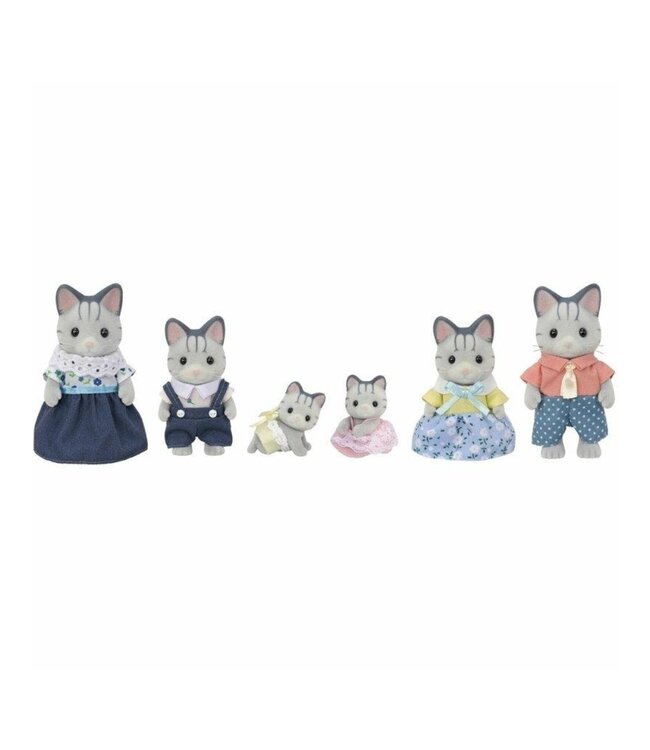 Sylvanian Families Fisher Cat Familie