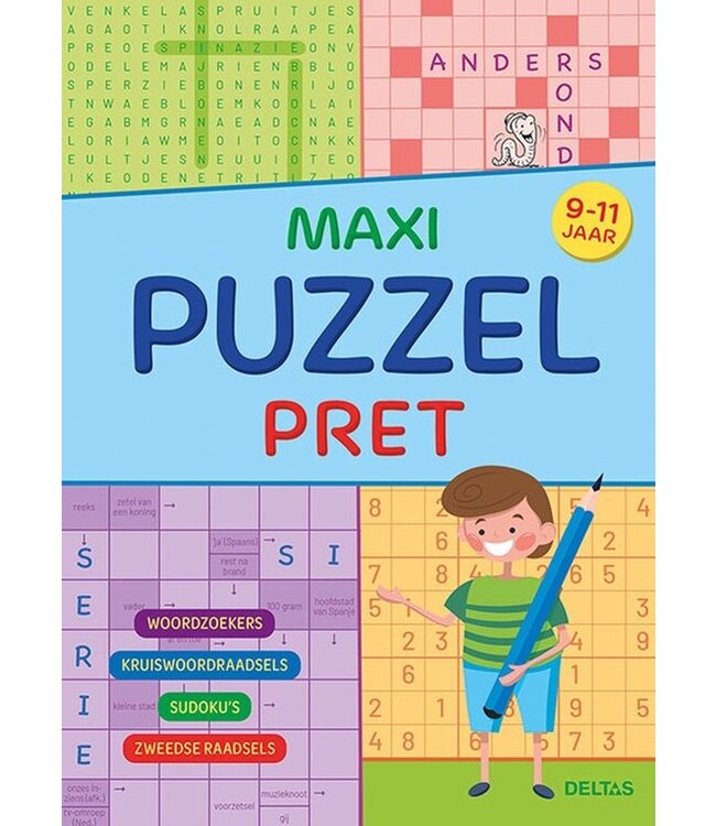 Deltas Maxi Puzzelpret 9-11 Jaar