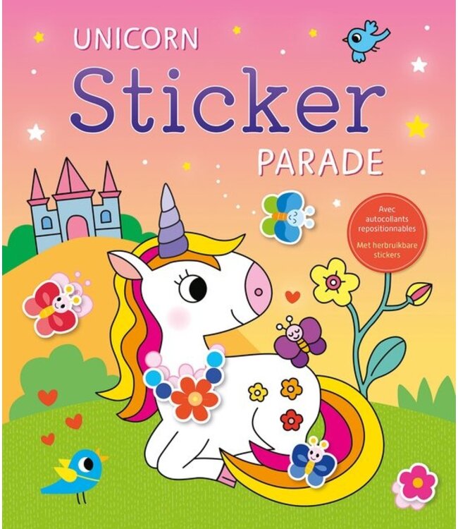 Deltas Unicorn Sticker Parade 4+ Jaar