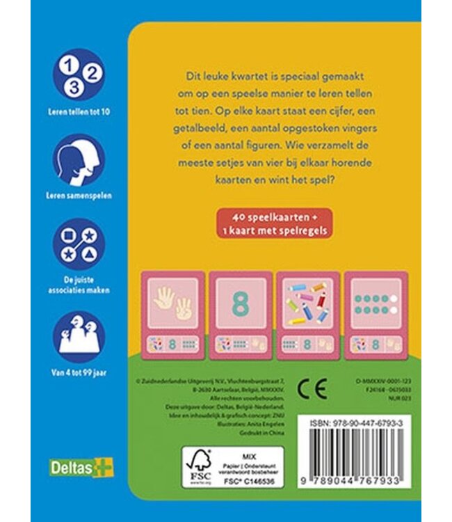 Deltas Kwartet Ik Leer Tellen