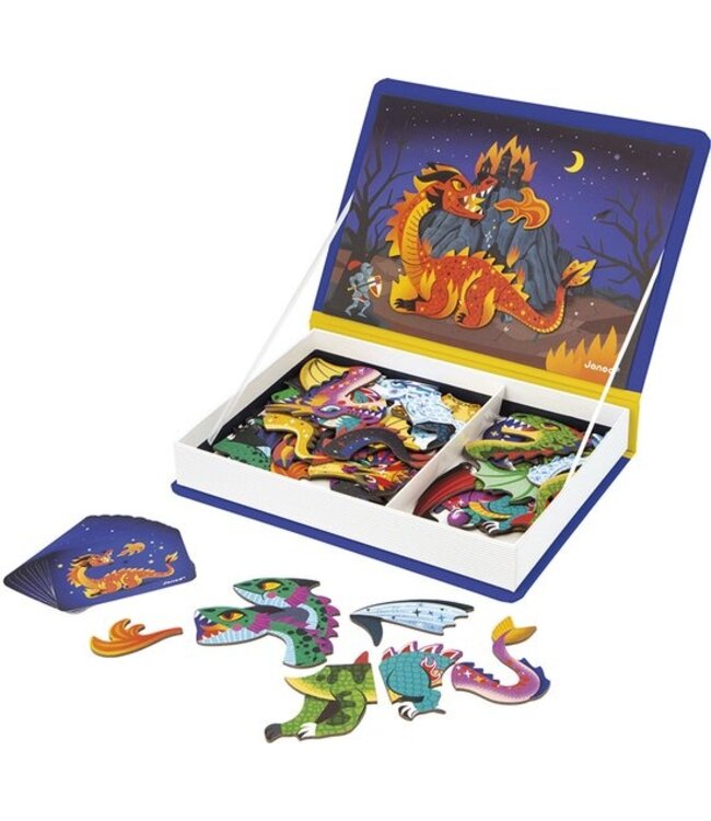 Janod Magneetboek Draken
