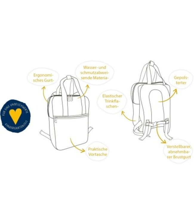 Spiegelburg Rugtas Voetbal