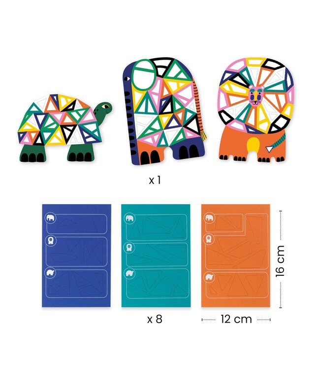 Djeco  Africa Mozaïek