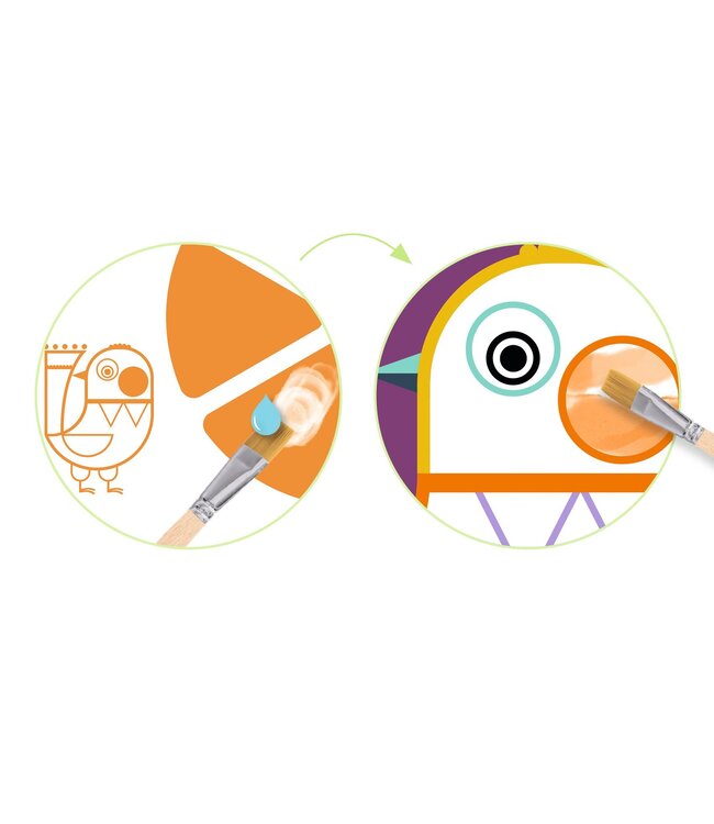 Djeco Paletschilderen Cheeks