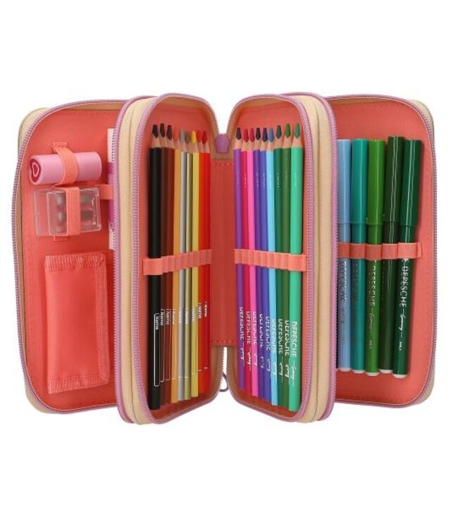 Depesche TopModel 3-vaks Etui Girl Power