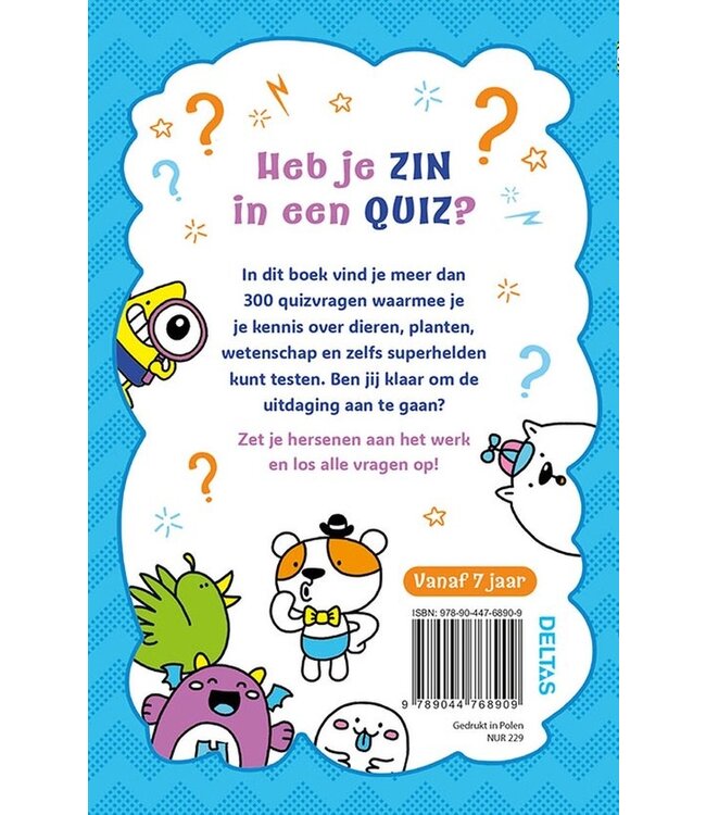 Deltas De leukste quizvragen voor kinderen 7+