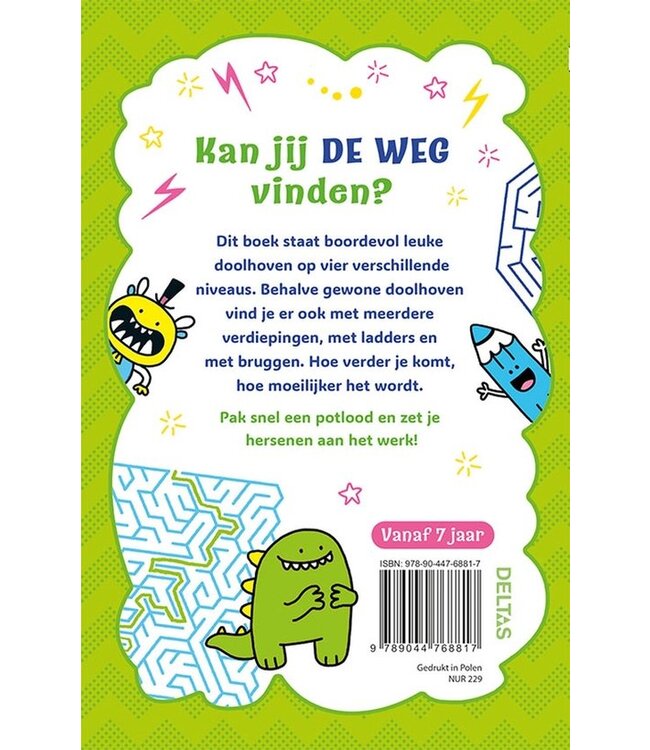 Deltas De coolste doolhoven voor kinderen 7+