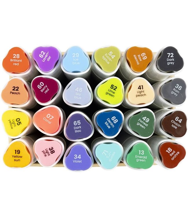 Creative Company Tekenstift – 24 Stuks