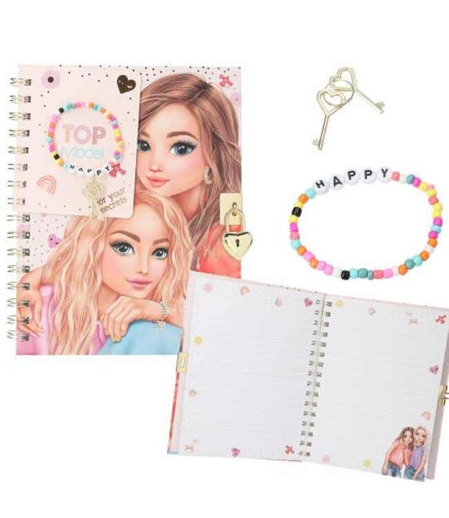 Depesche TopModel Dagboek Met Armband