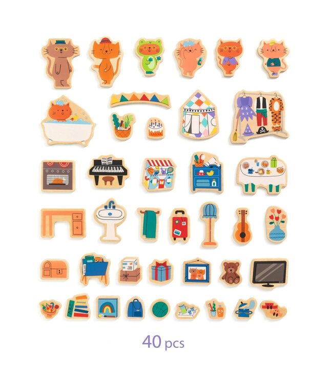 Djeco Magnetic's Box House