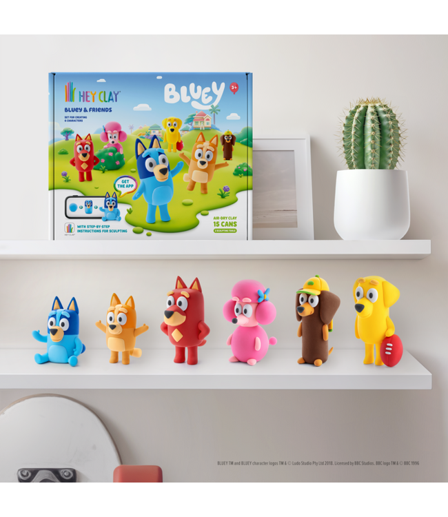 Hey Clay Set 15 Bluey & Friends