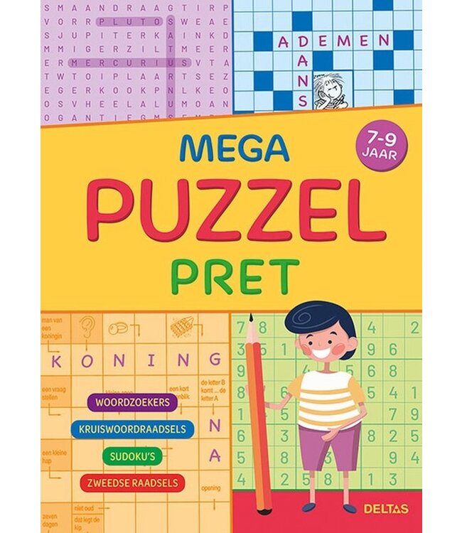 Mega Puzzelpret 7-9 Jaar