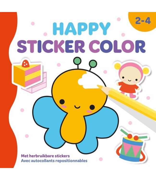 Deltas Happy Sticker Color 2-4