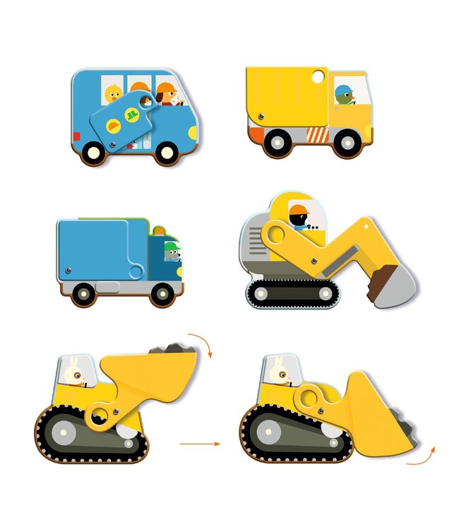 Djeco Reuzepuzzel De Bouwplaats -12+5