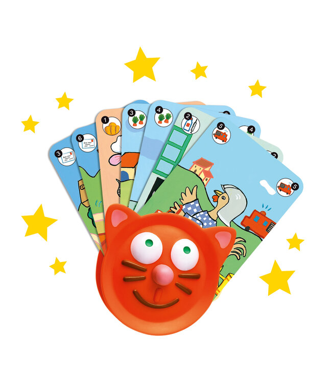 Djeco Kaartenhouder Kat