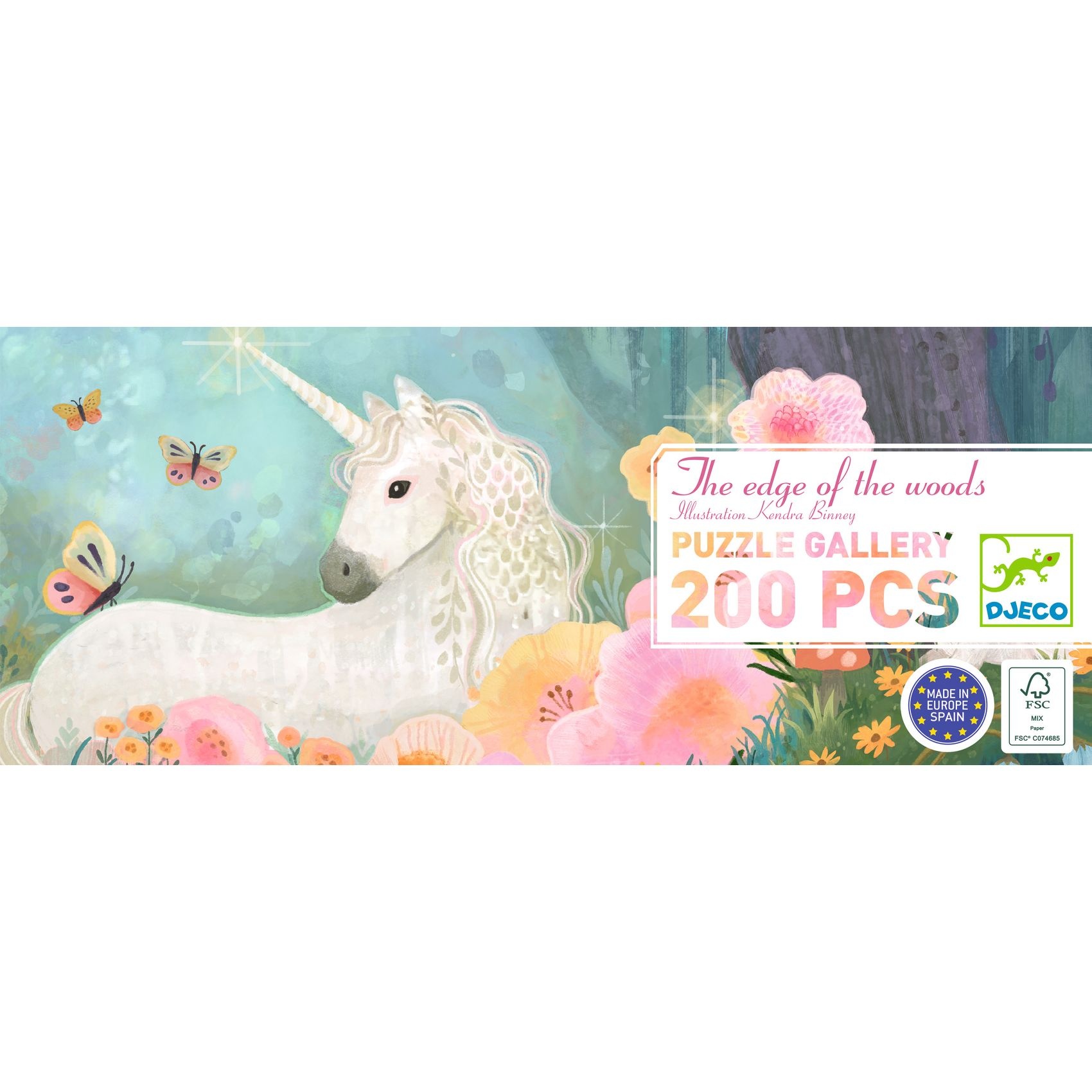 Djeco-200 Puzzel Edge of the Woods - Cedille Speelgoed