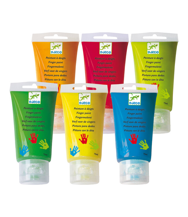 Djeco Vingerverf Primaire Kleuren