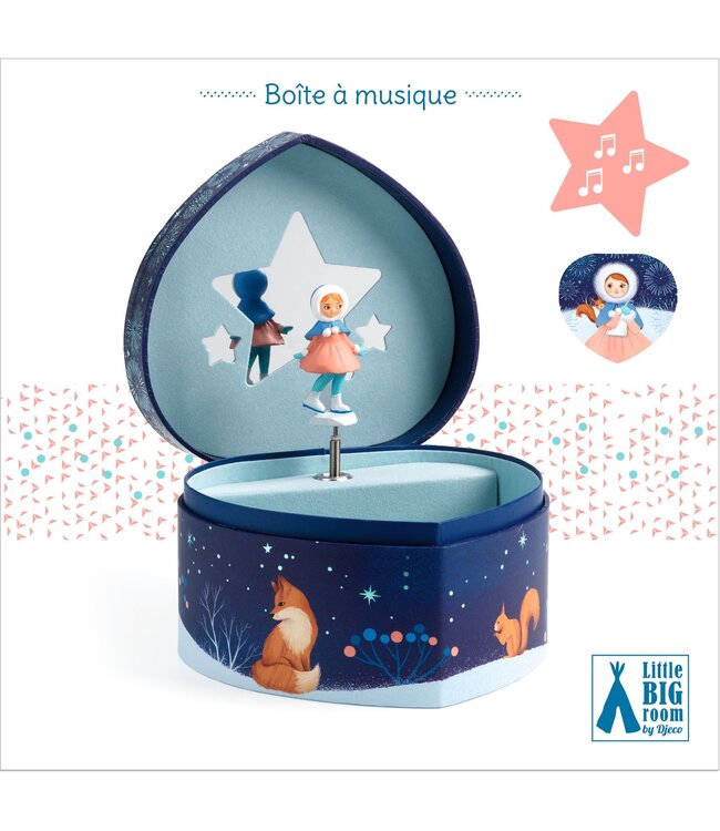 Djeco Muziek Doos Schaatster