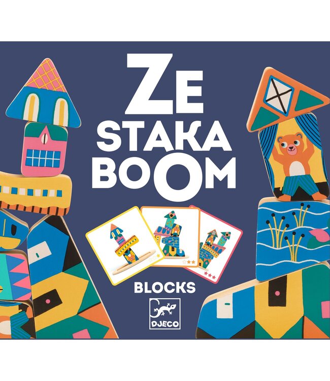 Djeco Spel Ze Staka Boom