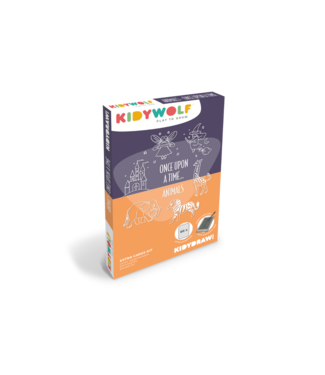 Kidywolf Kidydraw Mini Refill Once Upon A Time-Animals