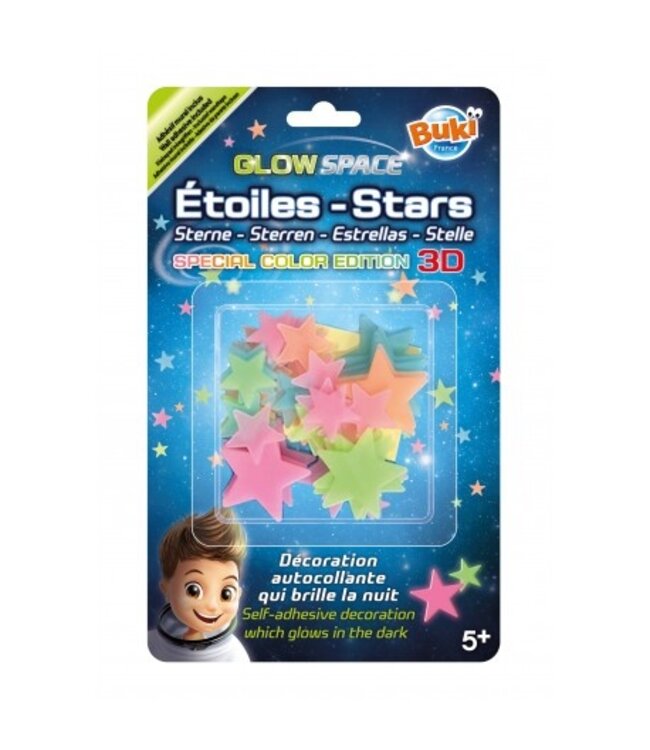 Buki Glow Sterren Multicolor