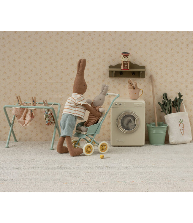 Maileg Kinderwagen Micro Mint