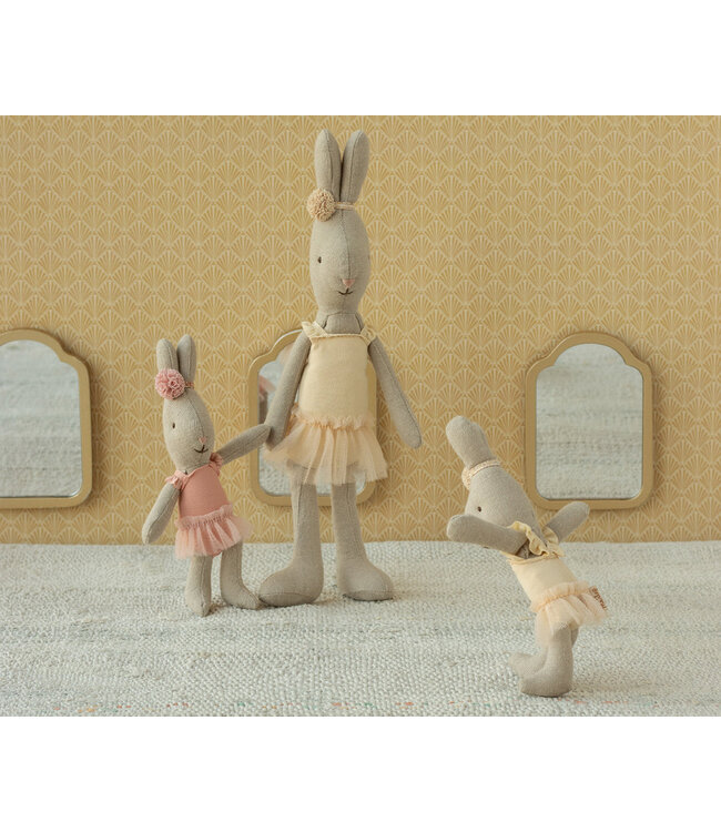 Maileg  Konijn  Balletpakje Crème Micro