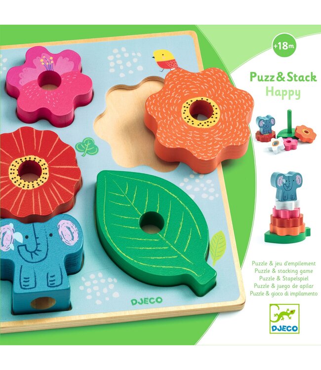 Djeco Puzz & Stack Happy