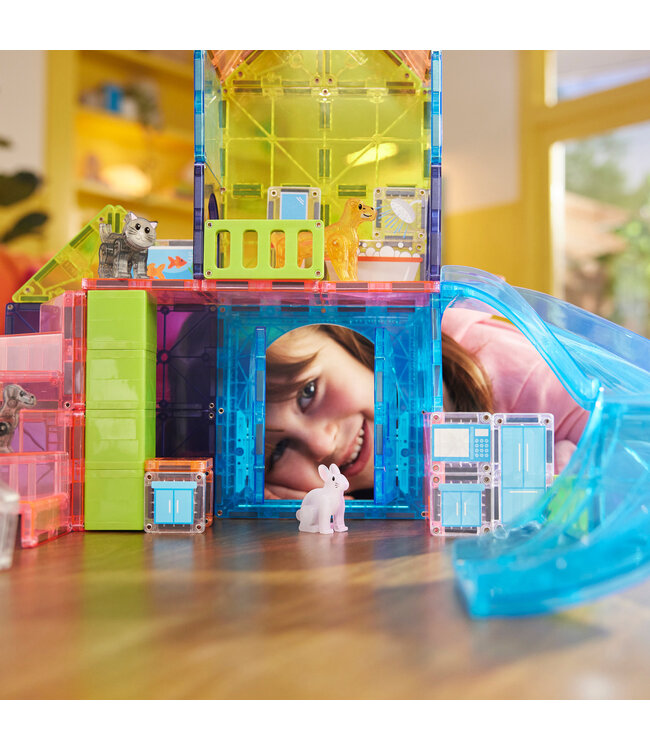 MAGNA-TILES Huisdieren Speelhuis 50
