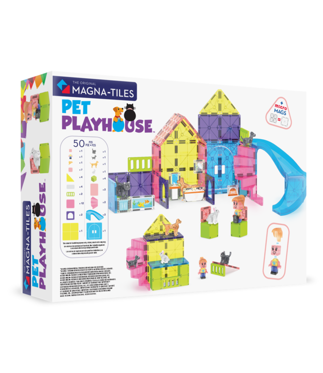 MAGNA-TILES Huisdieren Speelhuis 50