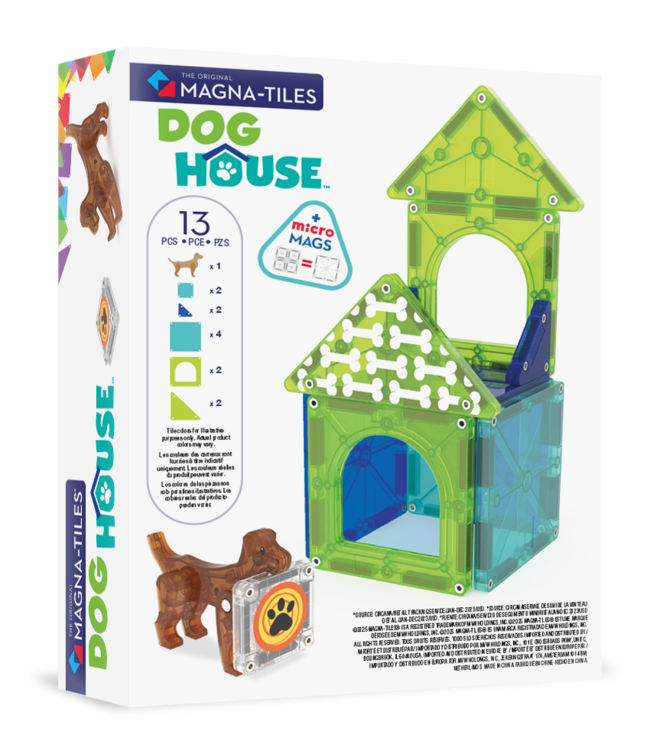 MAGNA-TILES Hondenhok 13