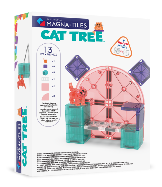 MAGNA-TILES Kattenboom 13