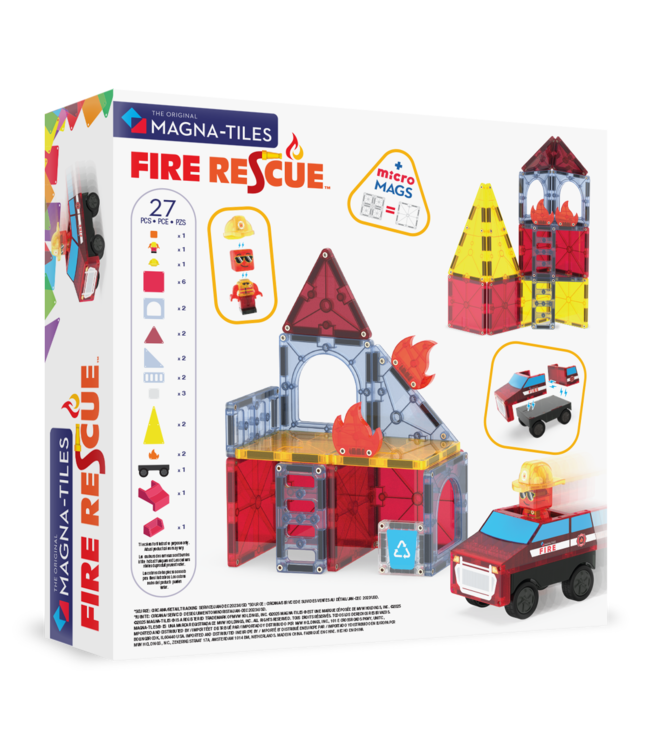 MAGNA-TILES  Fire Rescue 27