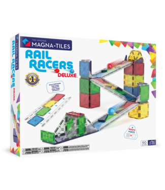 MAGNA-TILES Rail Racers Deluxe 90