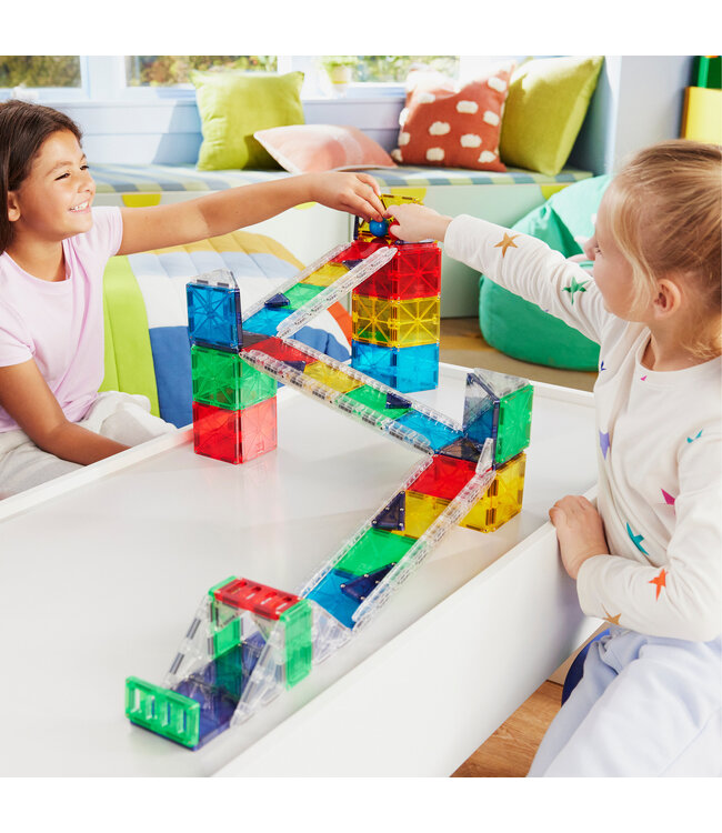 MAGNA-TILES Rail Racers Deluxe 90